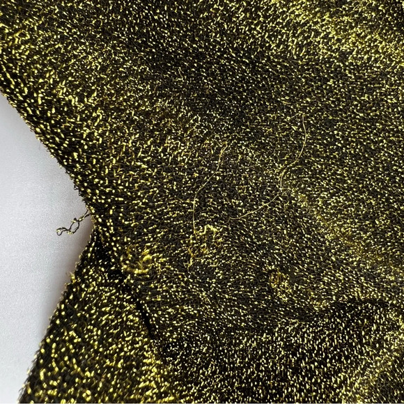 NWT Michael Kors Sparkly Gold Skirt Size Large - Picture 3 of 7